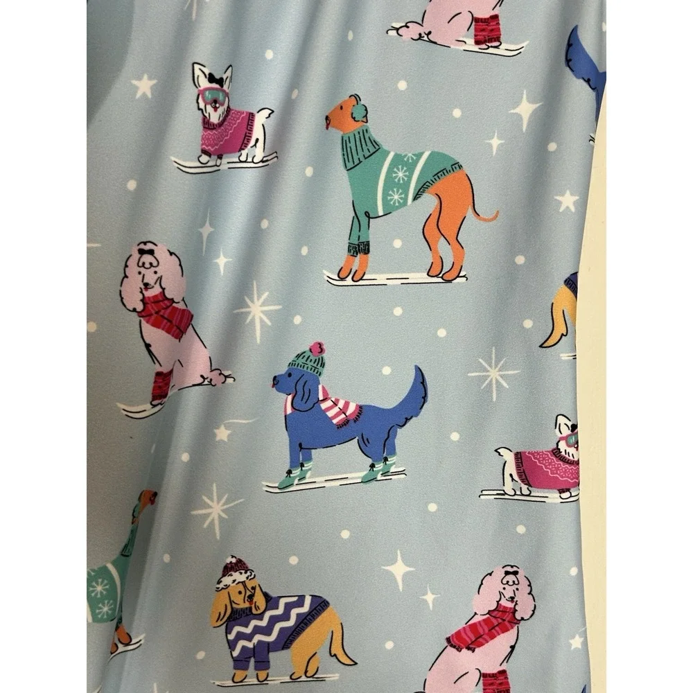 Destira Snow Paws unitard Leotard Gymnastics Dance Child Small Dogs Winter Short